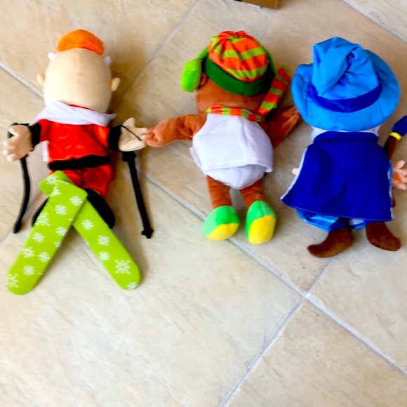 SML PUPPETS winter edition Junior,Joseph and Cody - Picture 2 of 4